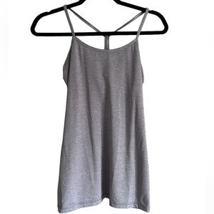 LULULEMON gray workout top